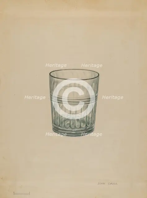 Tumbler, c. 1936. Creator: John Dana.