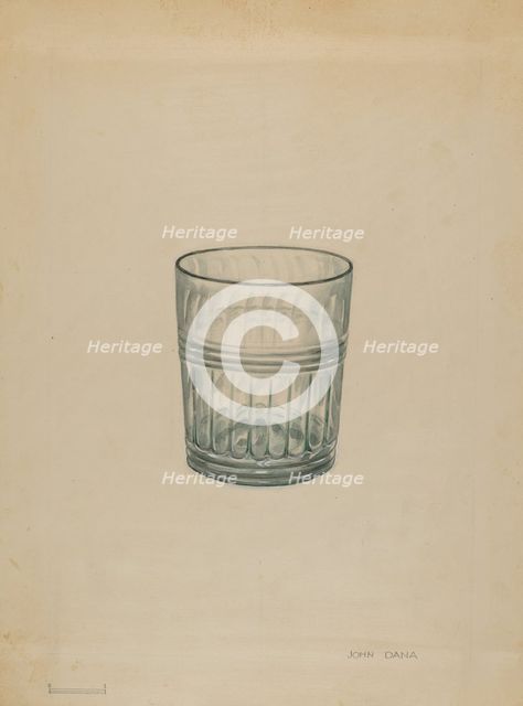 Tumbler, c. 1936. Creator: John Dana.