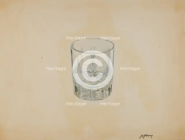 Tumbler, c. 1936. Creator: Ralph Atkinson.
