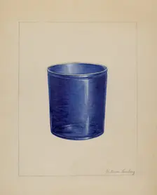 Tumbler, c. 1937. Creator: Gertrude Lemberg