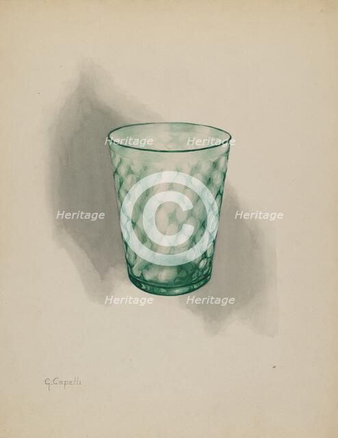 Tumbler, c. 1937. Creator: Giacinto Capelli.