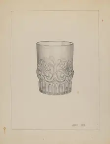 Tumbler, c. 1937. Creator: Janet Riza
