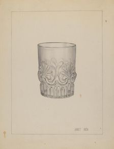 Tumbler, c. 1937. Creator: Janet Riza