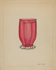 Tumbler, c. 1937. Creator: Janet Riza
