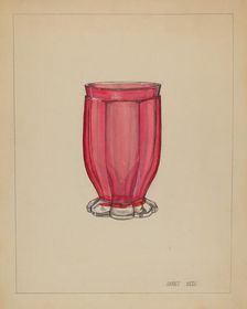 Tumbler, c. 1937. Creator: Janet Riza