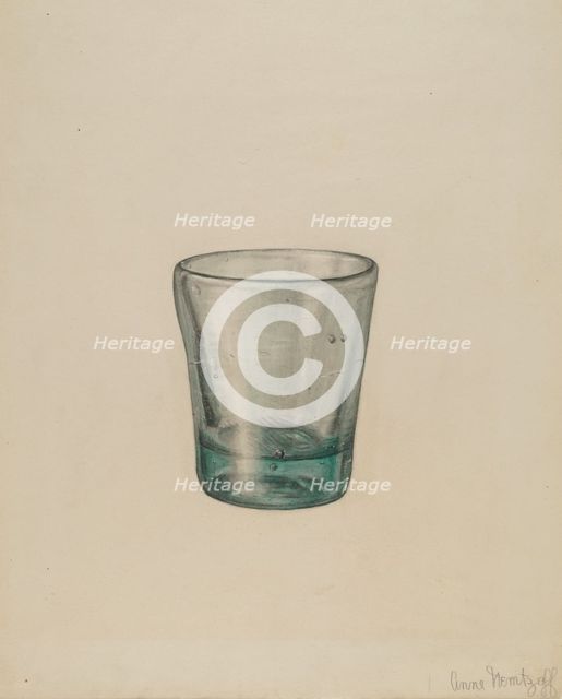 Tumbler, c. 1940. Creator: Anne Nemtzoff.