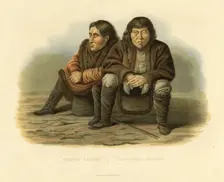 Tungus Vagrants, 1856. Creator: Ivan Dem'ianovich Bulychev