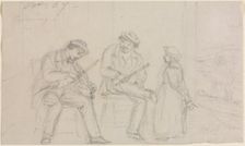 Tuning, 1867. Creator: William Sidney Mount (American, 1807-1868)