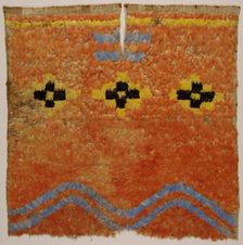 Tunic Fragment, Peru, A.D. 600/1532. Creator: Unknown