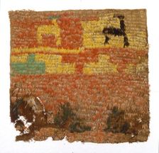 Tunic Fragment, Peru, A.D. 1250/1532. Creator: Unknown