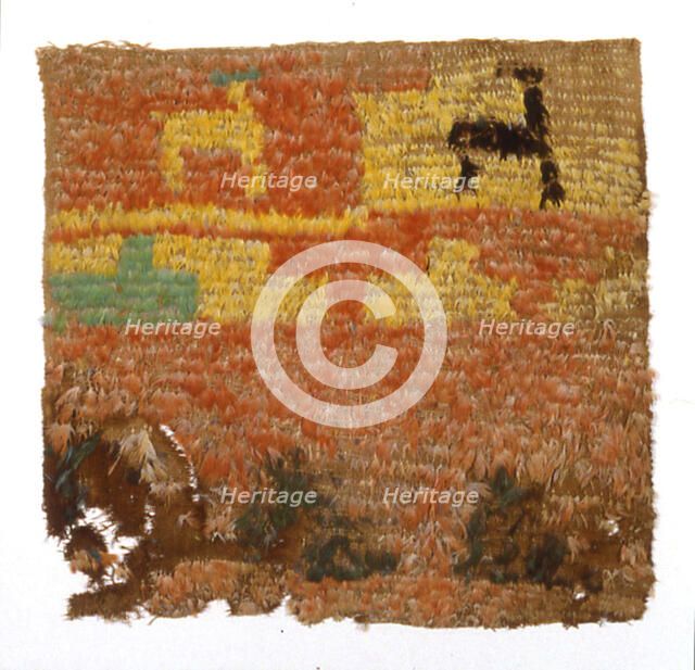 Tunic Fragment, Peru, A.D. 1250/1532. Creator: Unknown.