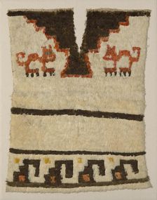 Tunic Fragment, Peru, A.D. 1470/1532. Creator: Unknown