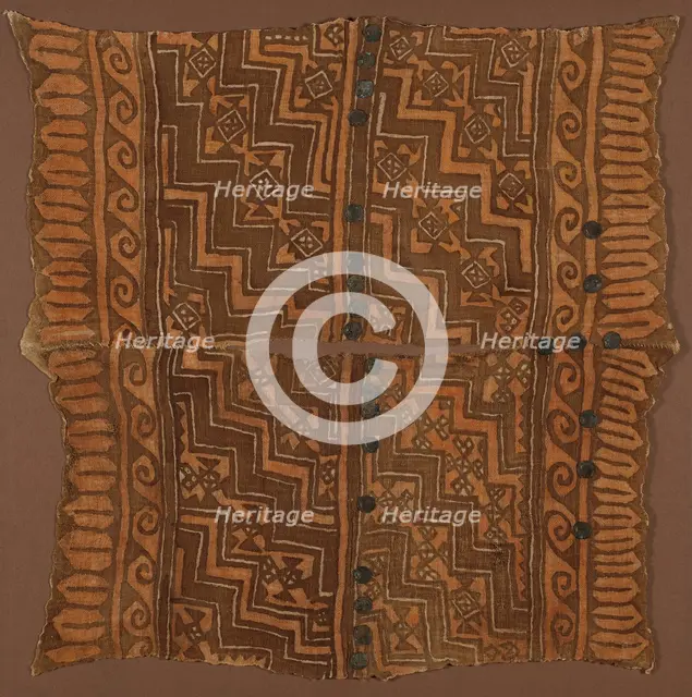 Tunic, Peru, A.D. 1470/1532. Creator: Unknown.