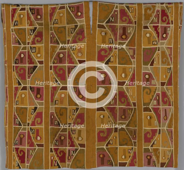 Tunic, Peru, A.D. 600/800. Creator: Unknown.