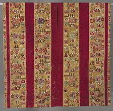 Tunic with Sacrificer, 600-1000. Creator: Unknown