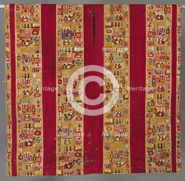 Tunic with Sacrificer, 600-1000. Creator: Unknown.