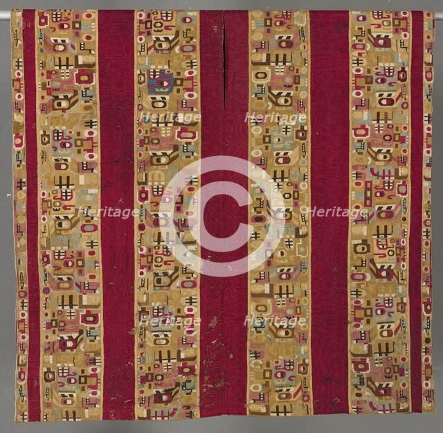 Tunic with Sacrificer, 600-1000. Creator: Unknown.