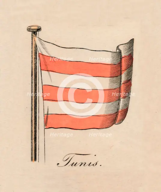 'Tunis', 1838. Artist: Unknown.