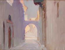 Tunis (A Street), 1909. Creator: Jan Ciaglinski