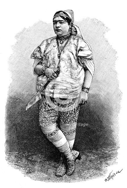 Tunisian Jewess, c1890. Artist: Henri Thiriat