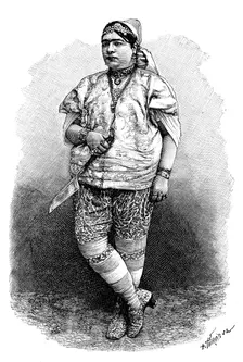 Tunisian Jewess, c1890. Artist: Henri Thiriat