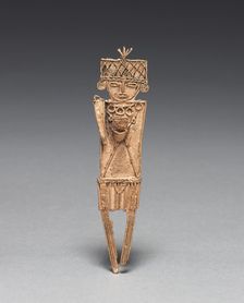 Tunjos (Votive Offering Figurine), c. 900-1550. Creator: Unknown