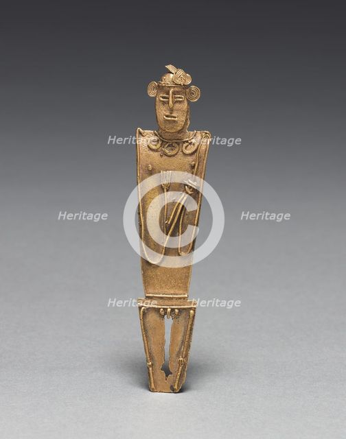 Tunjos (Votive Offering Figurine), c. 900-1550. Creator: Unknown.