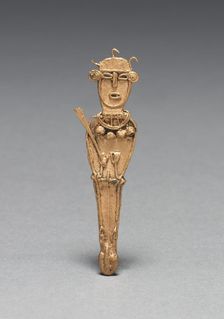 Tunjos (Votive Offering Figurine), c. 900-1550. Creator: Unknown