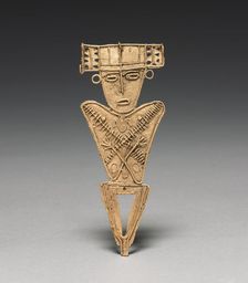 Tunjos (Votive Offering Figurine), c. 900-1550. Creator: Unknown