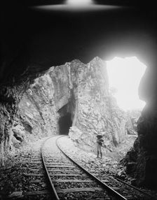 Tunnel 3, Temasopa [sic] Canon, between 1880 and 1897. Creator: William H. Jackson