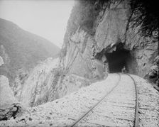 Tunnel 4, Temasopa [sic] Canon, between 1880 and 1897. Creator: William H. Jackson