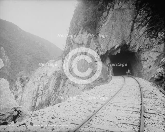 Tunnel 4, Temasopa [sic] Canon, between 1880 and 1897. Creator: William H. Jackson.