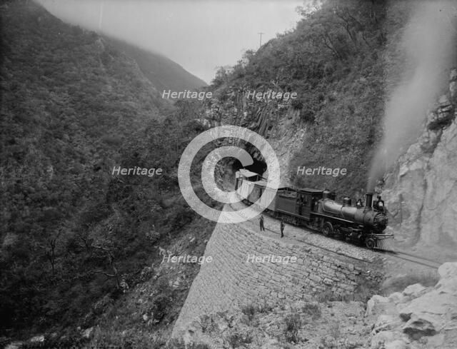 Tunnel 5, Temasopa [sic] Canon, Mexico, between 1880 and 1897. Creator: William H. Jackson.