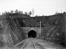 Tunnel Number 12 at Verst 36 with a Length of 365 Sazhens, 1900-1904. Creator: Unknown