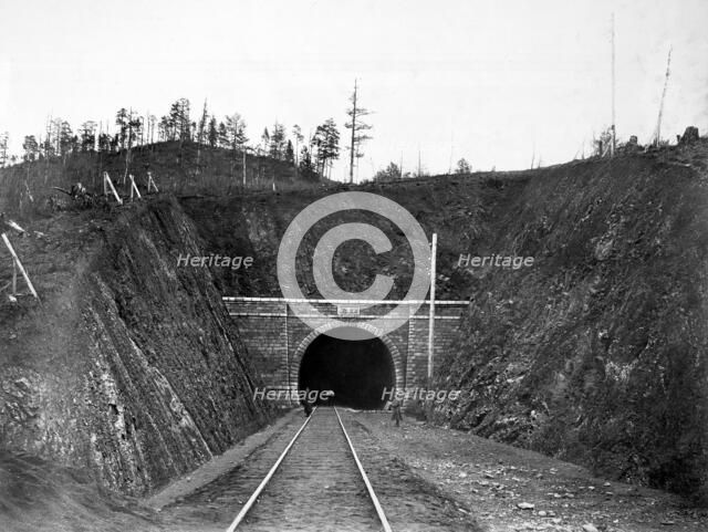 Tunnel Number 12 at Verst 36 with a Length of 365 Sazhens, 1900-1904. Creator: Unknown.