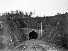 Tunnel Number 12 at Verst 36 with a Length of 365 Sazhens, 1900-1904. Creator: Unknown