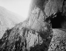 Tunnel No. 4, Temasopo [sic] Canyon, Mexico, between 1880 and 1897. Creator: William H. Jackson
