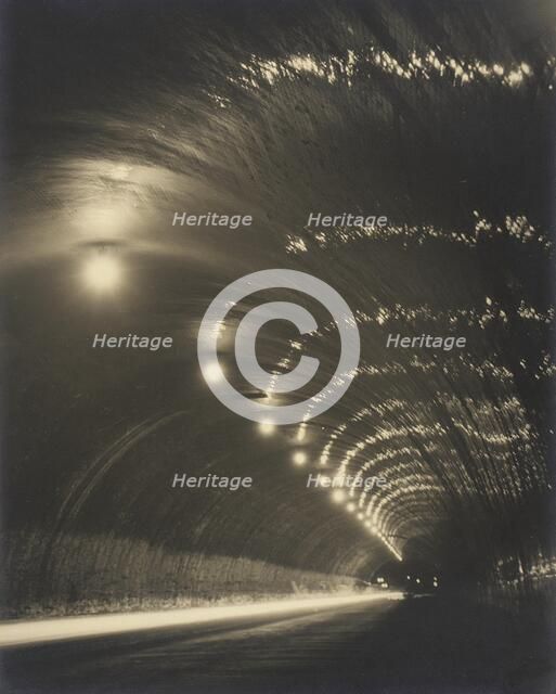 Tunnel of Night (image 2 of 2), c.1931. Creator: Shinsaku Izumi.