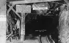 Tunnel at Juneau Mine, between c1900 and c1930. Creator: Unknown