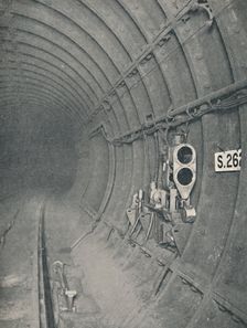 Tunnel Signal and Automatic Train-Stop. London Underground Railways 1926