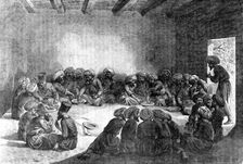 'Turcomans Dining; Notes on Western Turkistan 1875. Creator: Unknown