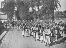 Turcos waiting for the order to advance 1914