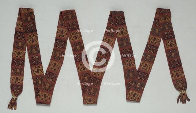 Turban Band (Llauto), c. 300-100 B.C.. Creator: Unknown.