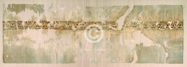 Turban end with tiraz, 983-990. Creator: Unknown.