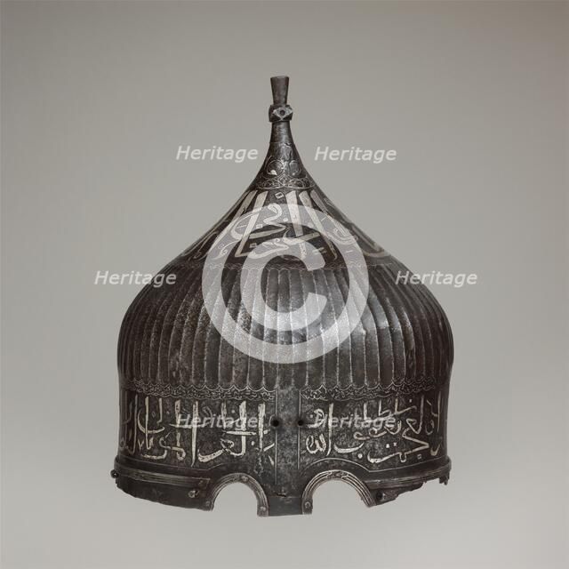 Turban Helmet, Turkish or Iranian, 1478-ca. 1490. Creator: Unknown.