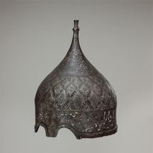 Turban Helmet, Turkish, possibly Istanbul, in the style of Turkman armour, late 15th century. Creator: Unknown