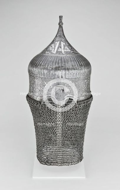 Turban Helmet, Western Iran, c. 1475/1500. Creator: Unknown.