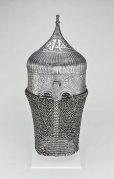 Turban Helmet, Western Iran, c. 1475/1500. Creator: Unknown