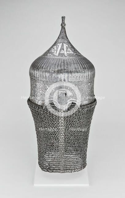 Turban Helmet, Western Iran, c. 1475/1500. Creator: Unknown.