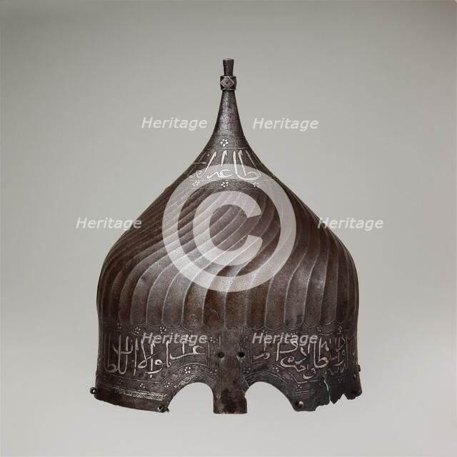 Turban Helmet, Iranian, late 15th century. Creator: Unknown.